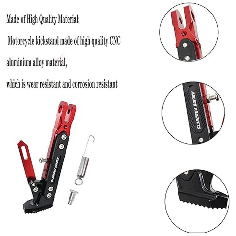 🛵💥 Pata de Cabra Ajustable Universal para Motocicleta 🚲🔧 ¡Estabilidad y estilo en cada parada! ✨