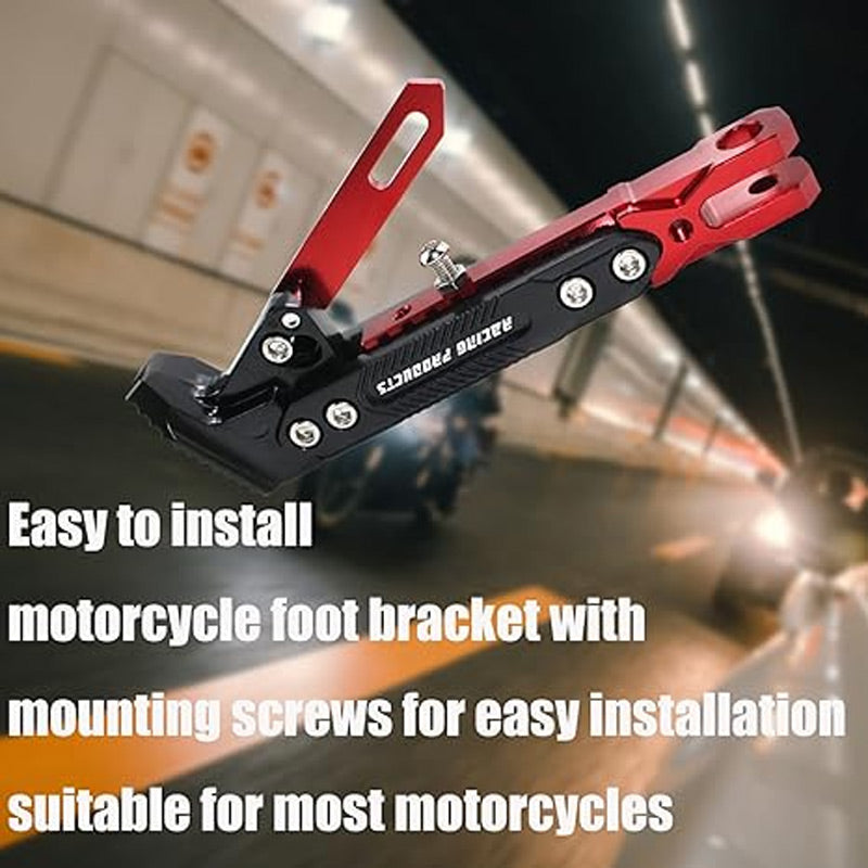 🛵💥 Pata de Cabra Ajustable Universal para Motocicleta 🚲🔧 ¡Estabilidad y estilo en cada parada! ✨
