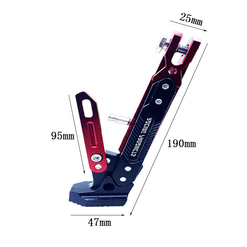 🛵💥 Pata de Cabra Ajustable Universal para Motocicleta 🚲🔧 ¡Estabilidad y estilo en cada parada! ✨