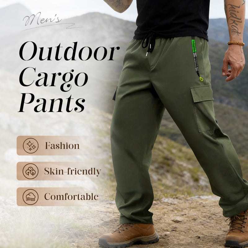 ✨🔥 Pantalones de Carga para Hombre con Múltiples Bolsillos – Comodidad y Estilo para Todo Tipo de Actividades 🎒💪