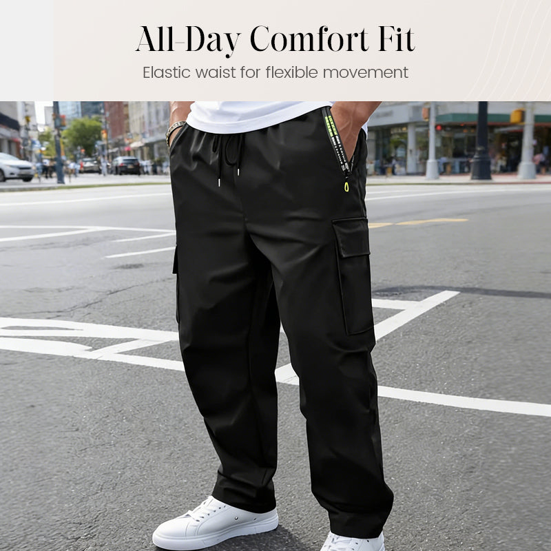 ✨🔥 Pantalones de Carga para Hombre con Múltiples Bolsillos – Comodidad y Estilo para Todo Tipo de Actividades 🎒💪