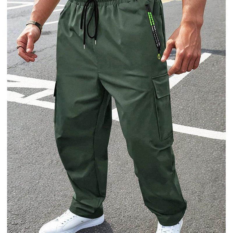 ✨🔥 Pantalones de Carga para Hombre con Múltiples Bolsillos – Comodidad y Estilo para Todo Tipo de Actividades 🎒💪
