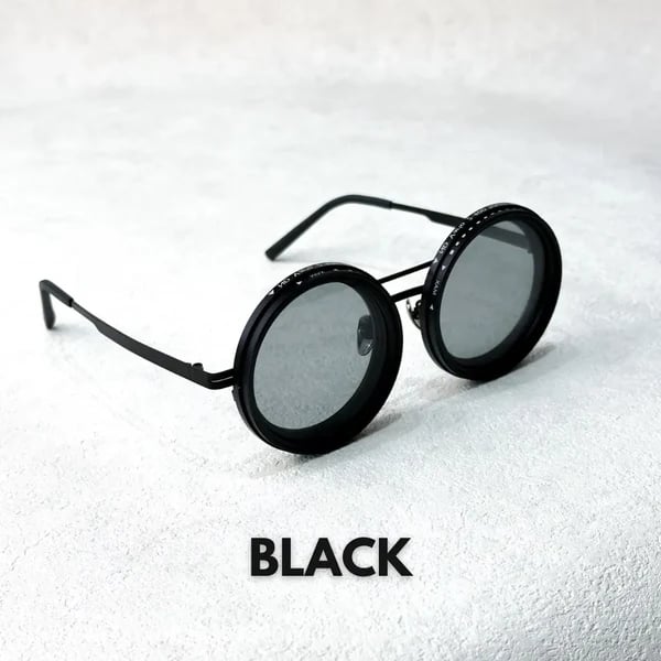 🔥🌞 Gafas de Sol Redondas Polarizadas con Tinte Ajustable – Estilo y Protección para Cada Momento 👓✨