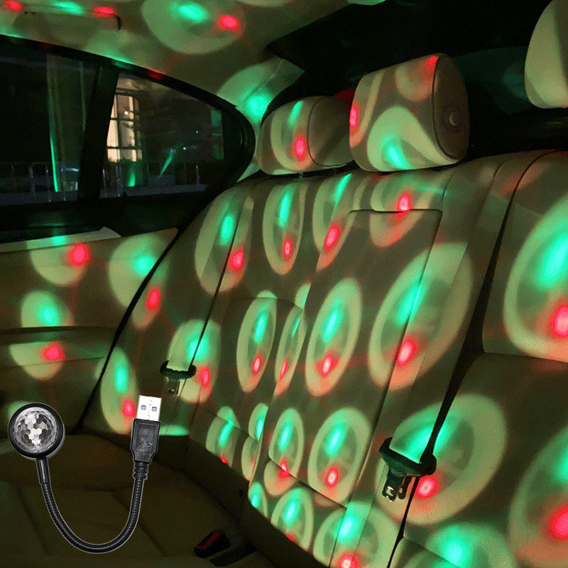 🌟 Luz Ambiental Portátil para Coche en Forma de Bola 🚗✨ ¡Ilumina tu viaje con estilo y comodidad! 💡🎶