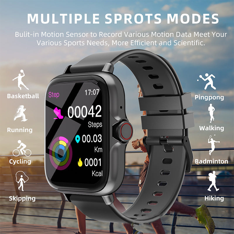 ⏰🔥 Reloj Inteligente con 6 Ejercicios – Sin Llamadas Perdidas, Notificaciones al Instante, ¡Solo 80 Unidades! 💥📲