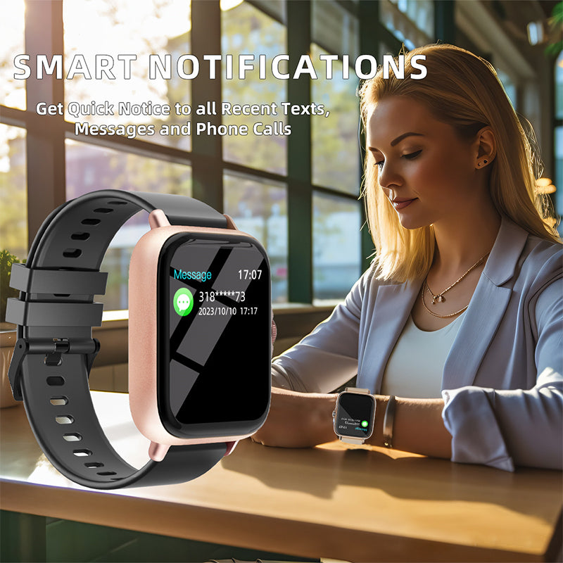 ⏰🔥 Reloj Inteligente con 6 Ejercicios – Sin Llamadas Perdidas, Notificaciones al Instante, ¡Solo 80 Unidades! 💥📲