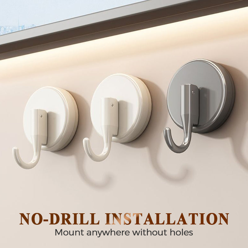 🔧 Gancho con Ventosa – Sin Taladro, Sin Rastro, ¡Reutilizable! 🚿✨ Ideal para Organizar y Ahorrar Espacio en Casa 🏡