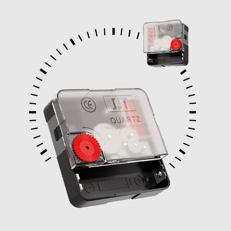 ✨🕰️ Reloj de Pared Creativo con Cristales de Roca 💎 – Lujo Silencioso y Estilo Minimalista para tu Salón, Comedor y Entrada 🏡🌟