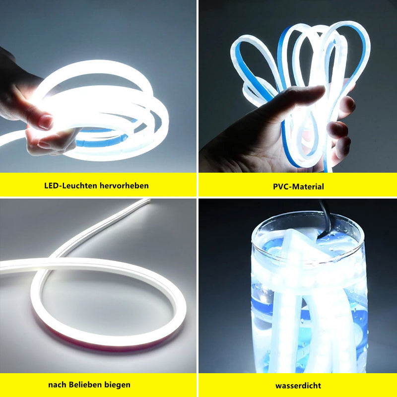 🚗✨ Tiras de Luz LED para Automóviles – Ilumina tu Coche con Estilo y Personaliza tu Conducción 🌈💡