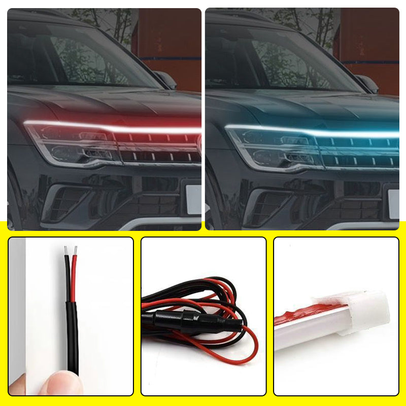 🚗✨ Tiras de Luz LED para Automóviles – Ilumina tu Coche con Estilo y Personaliza tu Conducción 🌈💡
