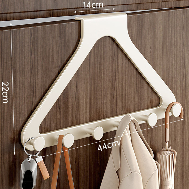 ⏰ ¡Oferta Limitada 50% OFF! 🚪✨ Sistema para Colgar Puertas sin Taladros – 6 Ganchos Extra Anchos, Organización Rápida y Fácil 🔧⚡