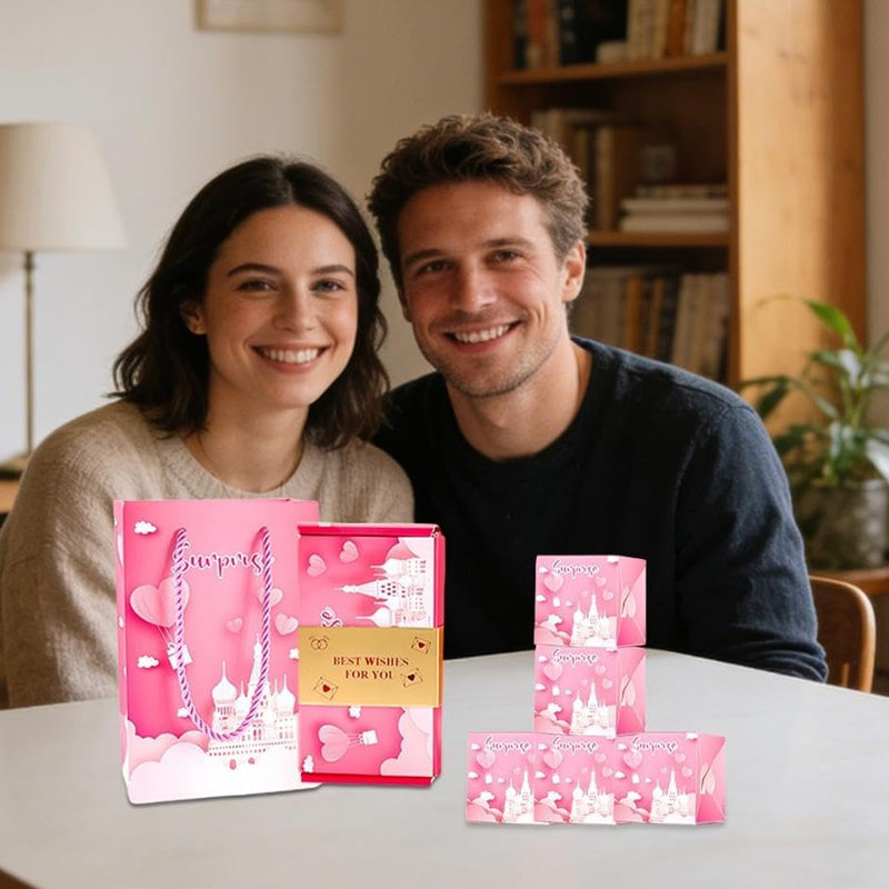 🎁✨ Set de Caja de Regalo Sorpresa que Rebota 🎉 ¡Haz tus regalos aún más emocionantes y divertidos! 💥🎊