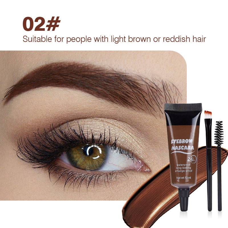 🌟✨ Tinte para Cejas Waterproof de 24H – Fórmula Natural, Resistente al Agua, ¡Con Cepillo Incluido para un Diseño Perfecto! 🖌️💖