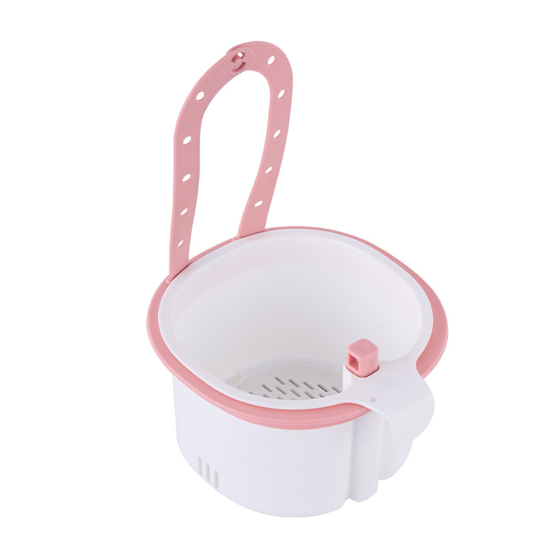 🧽 Cesta de Drenaje para Fregadero con Fuerte Succión – Organizador Estable y que Ahorra Espacio para tu Cocina 🌀✨
