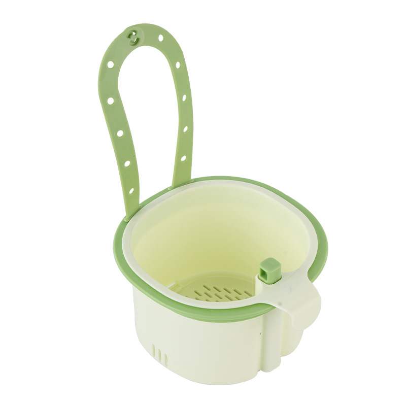 🧽 Cesta de Drenaje para Fregadero con Fuerte Succión – Organizador Estable y que Ahorra Espacio para tu Cocina 🌀✨