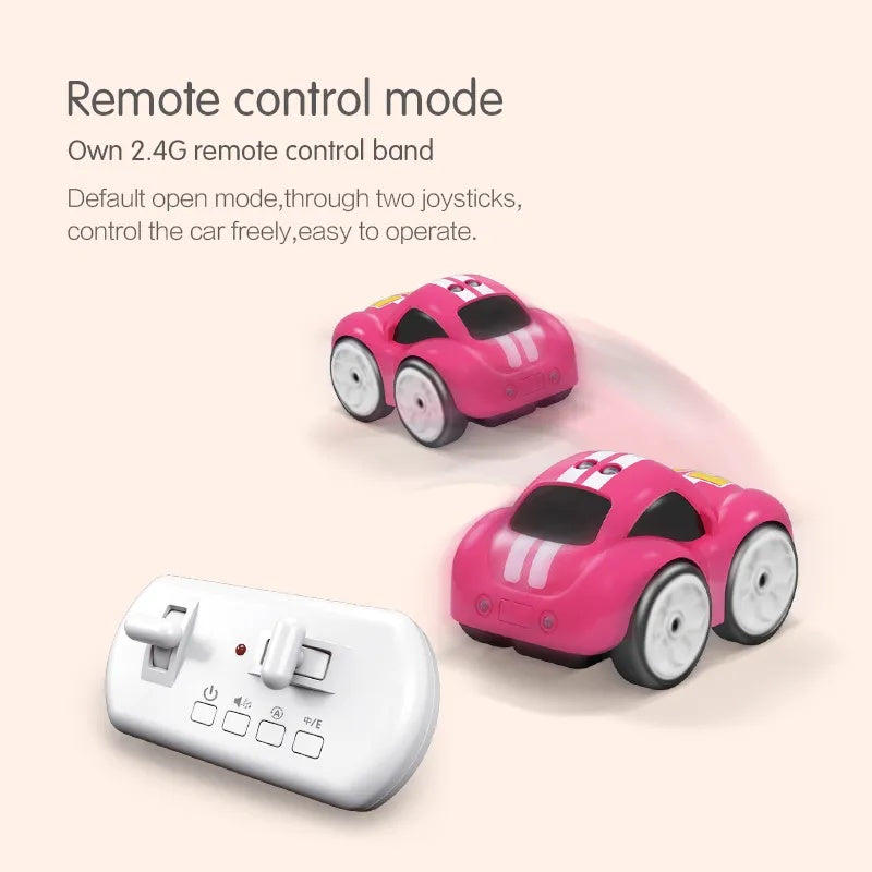 🚗🤖 Carro de Control Remoto con Sensor Inteligente para Niños – Evita Obstáculos y Diversión Interactiva sin Límites 🎮✨
