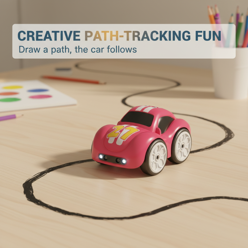 🚗🤖 Carro de Control Remoto con Sensor Inteligente para Niños – Evita Obstáculos y Diversión Interactiva sin Límites 🎮✨