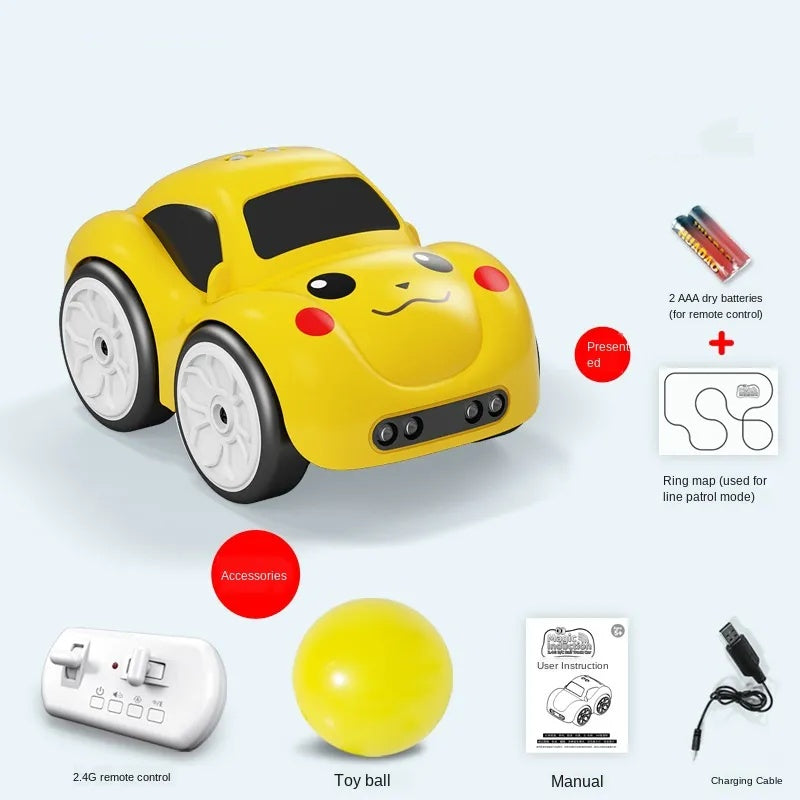 🚗🤖 Carro de Control Remoto con Sensor Inteligente para Niños – Evita Obstáculos y Diversión Interactiva sin Límites 🎮✨
