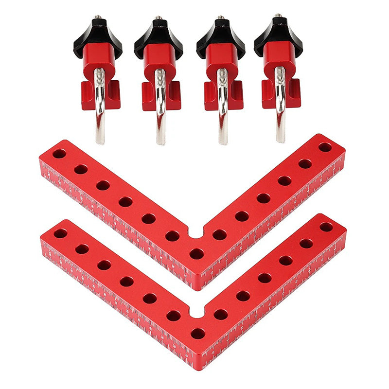 🔧✨ Set de Escuadras de Sujeción con Posicionamiento Preciso – Duraderas y Perfectas para Proyectos de Carpintería y DIY 💪🛠️