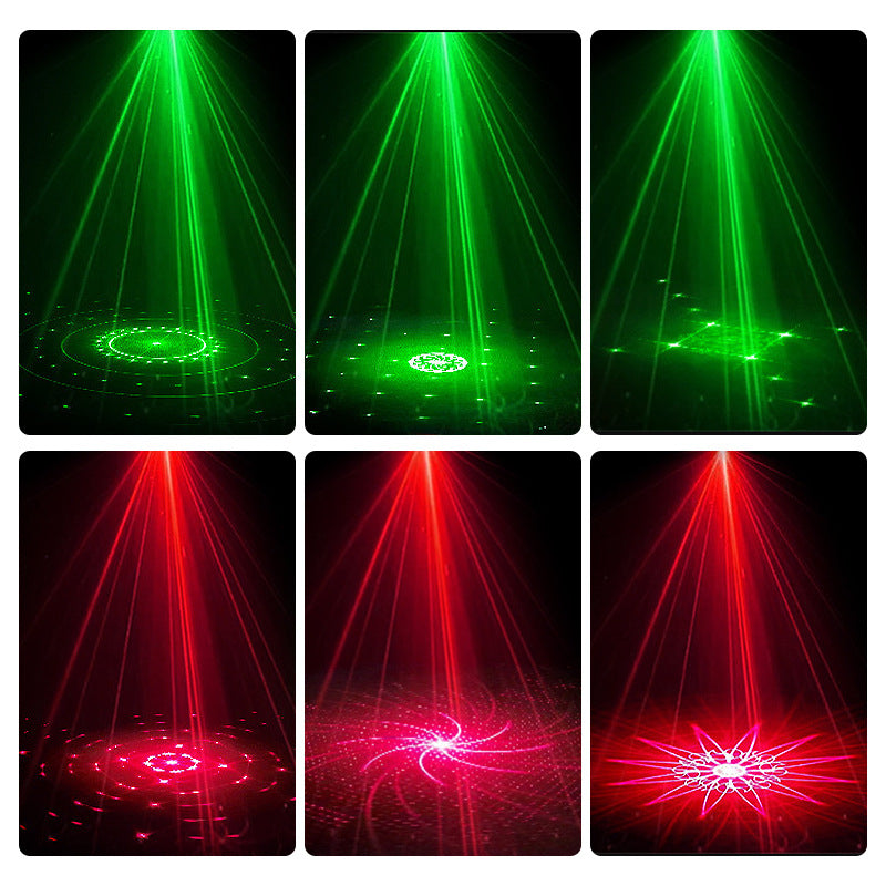🎉✨ Luz Láser para Fiestas DJ con 7 Modos de Iluminación – Control Remoto para Crear el Ambiente Perfecto en Cada Fiesta 🎶🌈