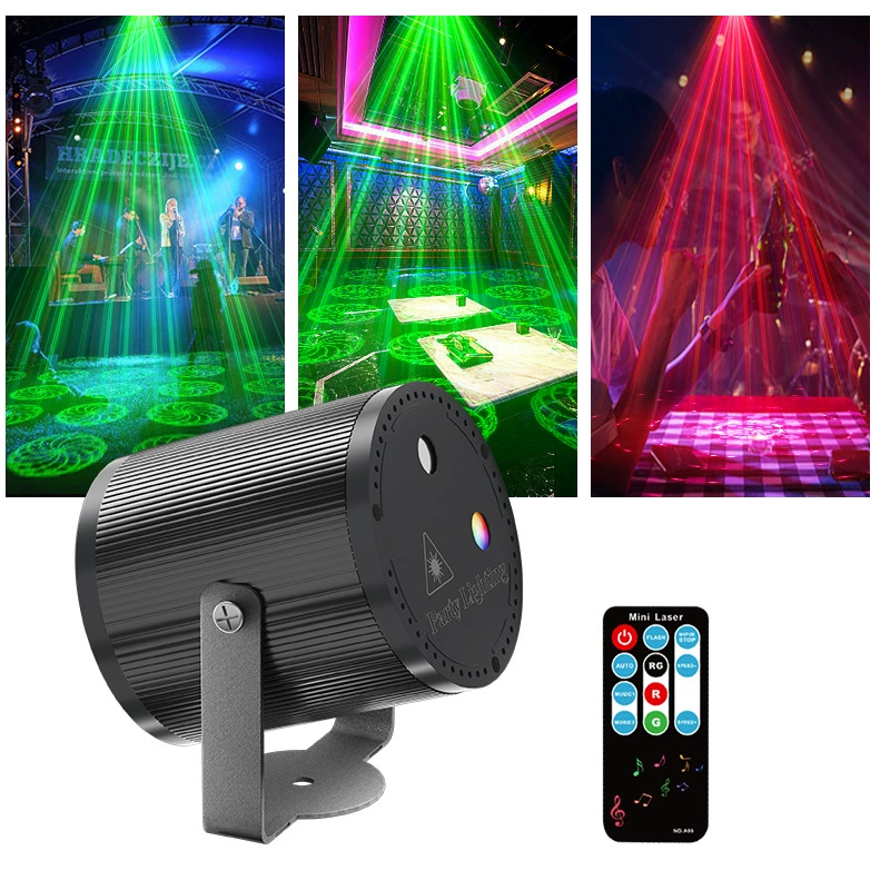 🎉✨ Luz Láser para Fiestas DJ con 7 Modos de Iluminación – Control Remoto para Crear el Ambiente Perfecto en Cada Fiesta 🎶🌈
