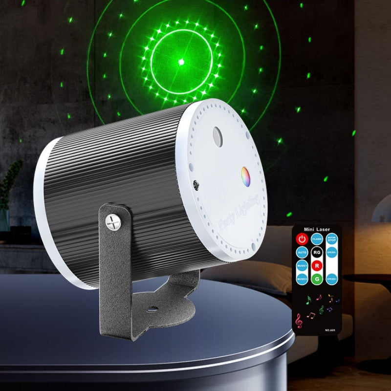 🎉✨ Luz Láser para Fiestas DJ con 7 Modos de Iluminación – Control Remoto para Crear el Ambiente Perfecto en Cada Fiesta 🎶🌈