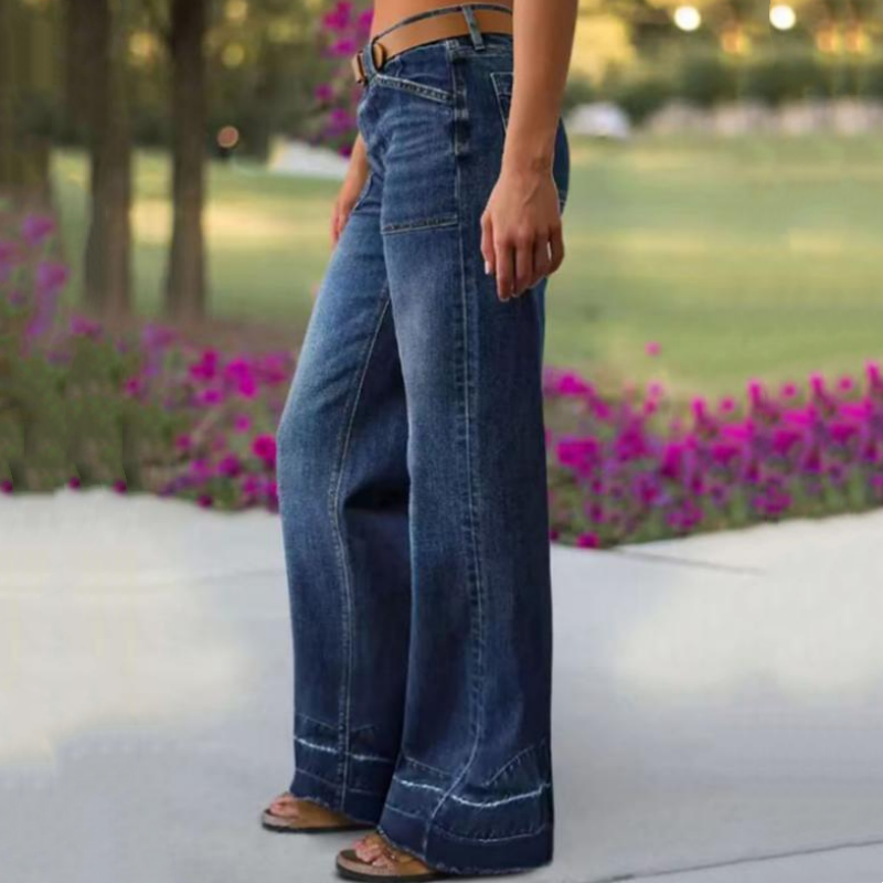 👖✨ Vaqueros Retro para Mujer con Bolsillos – Estilo Clásico, Cómodos y Perfectos para el Día a Día 💃🌟