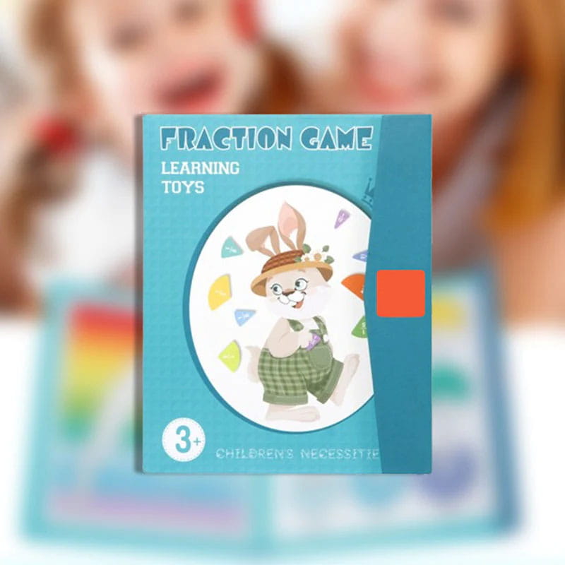 🧠🧲 Tablero Magnético de Aprendizaje de Fracciones para Niños – Aprende Matemáticas Jugando, Visual y Divertido 📐✨