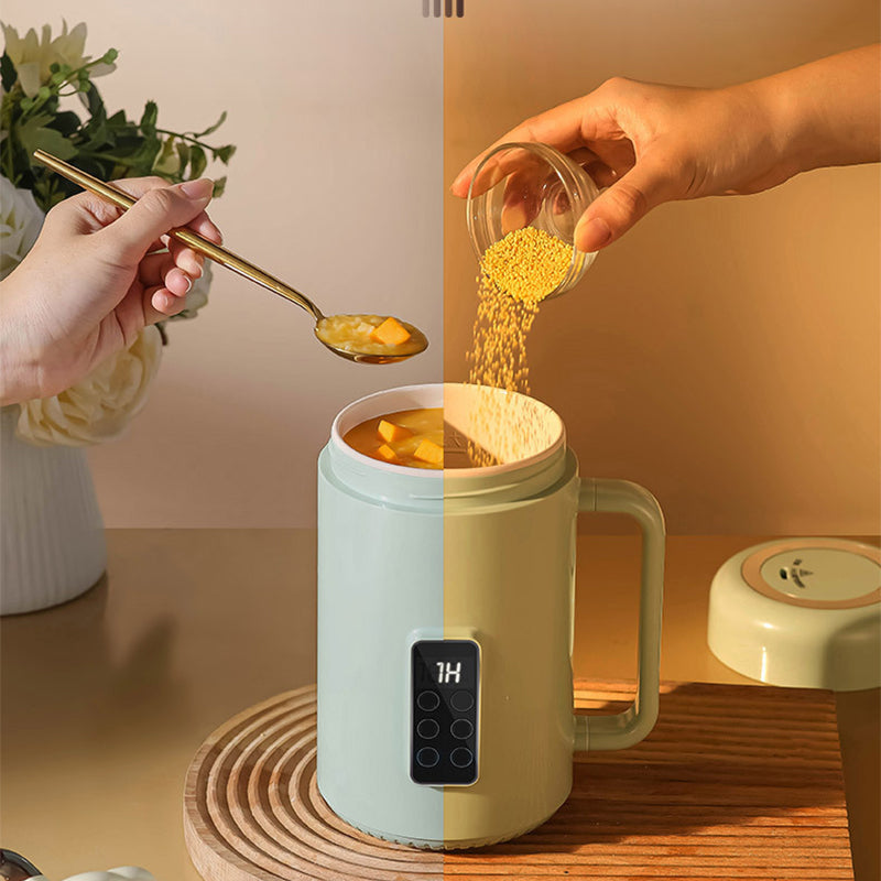 🔥🍲 Hervidor Eléctrico Portátil Multifunción – Antiadherente, Seguro y con Conectividad 4-En-1 para Cocinar en Cualquier Lugar 🔌✨