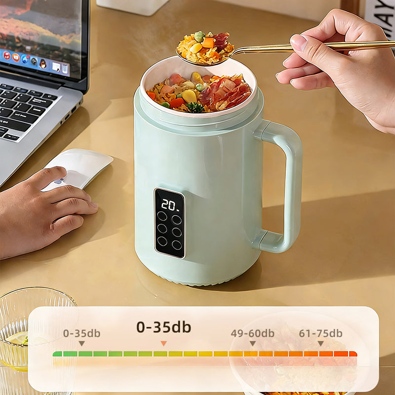 🔥🍲 Hervidor Eléctrico Portátil Multifunción – Antiadherente, Seguro y con Conectividad 4-En-1 para Cocinar en Cualquier Lugar 🔌✨