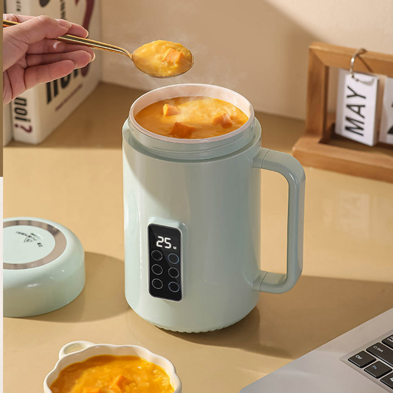 🔥🍲 Hervidor Eléctrico Portátil Multifunción – Antiadherente, Seguro y con Conectividad 4-En-1 para Cocinar en Cualquier Lugar 🔌✨