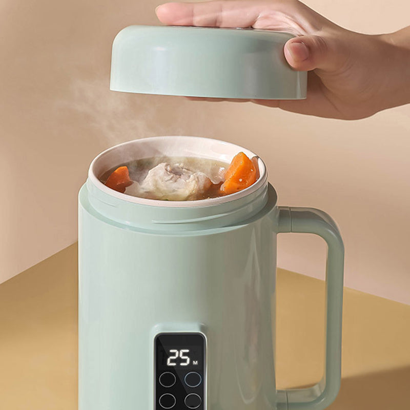 🔥🍲 Hervidor Eléctrico Portátil Multifunción – Antiadherente, Seguro y con Conectividad 4-En-1 para Cocinar en Cualquier Lugar 🔌✨