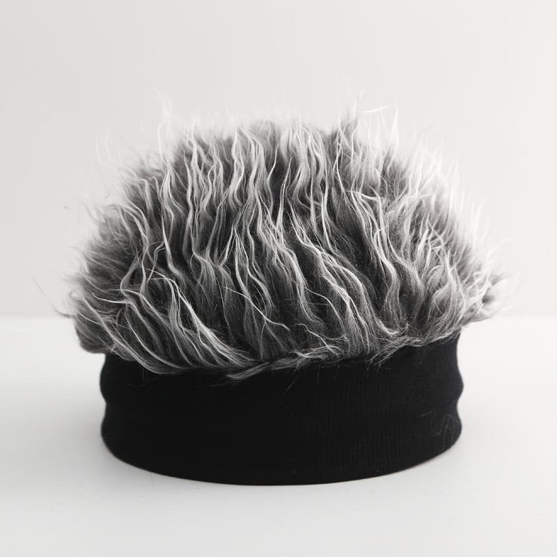 🎩 Gorra con Peluca Estilo Hip-Hop – Look Único y Moderno para Todos los Días 🧢✨