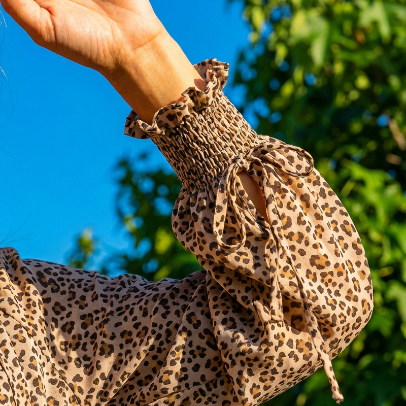 👗✨ Vestido Corto Elegante con Estampado – Cuello en V y Cintura Ajustada para un Look Sofisticado y Chic 🌸💖