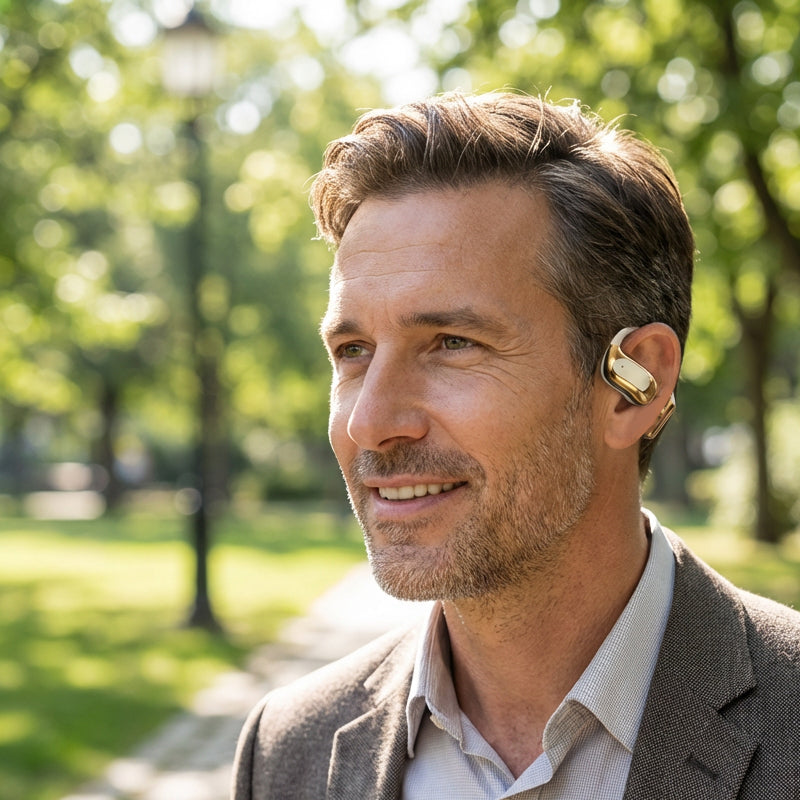 🎧 Audífonos Inalámbricos Open-Ear – 72h de Batería, Reducción de Ruido AI y Perfectos para Deportes 🏃‍♂️✨