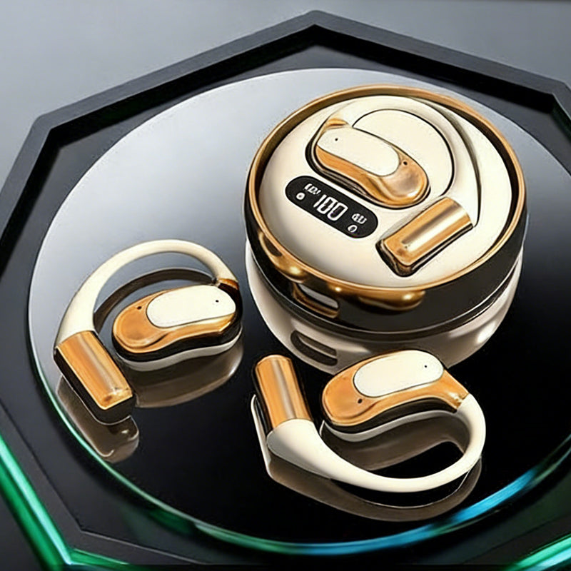 🎧 Audífonos Inalámbricos Open-Ear – 72h de Batería, Reducción de Ruido AI y Perfectos para Deportes 🏃‍♂️✨