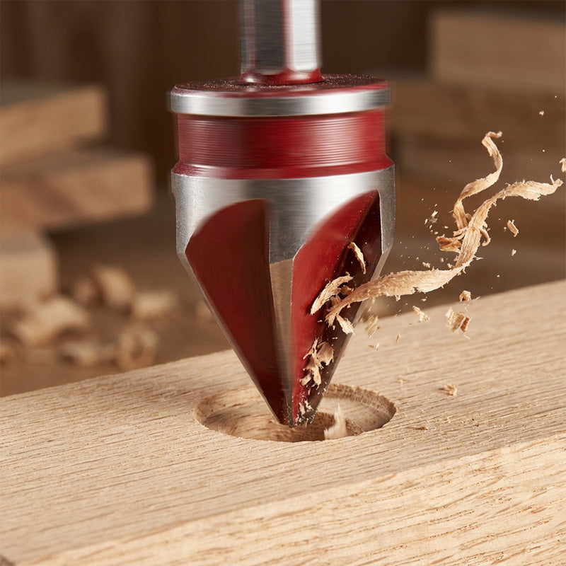 🔨✨ Set de Broca Avellanada de 5 o 3 Piezas para Carpintería – Precisión y Resistencia para Todos tus Proyectos de Madera 🪚💪