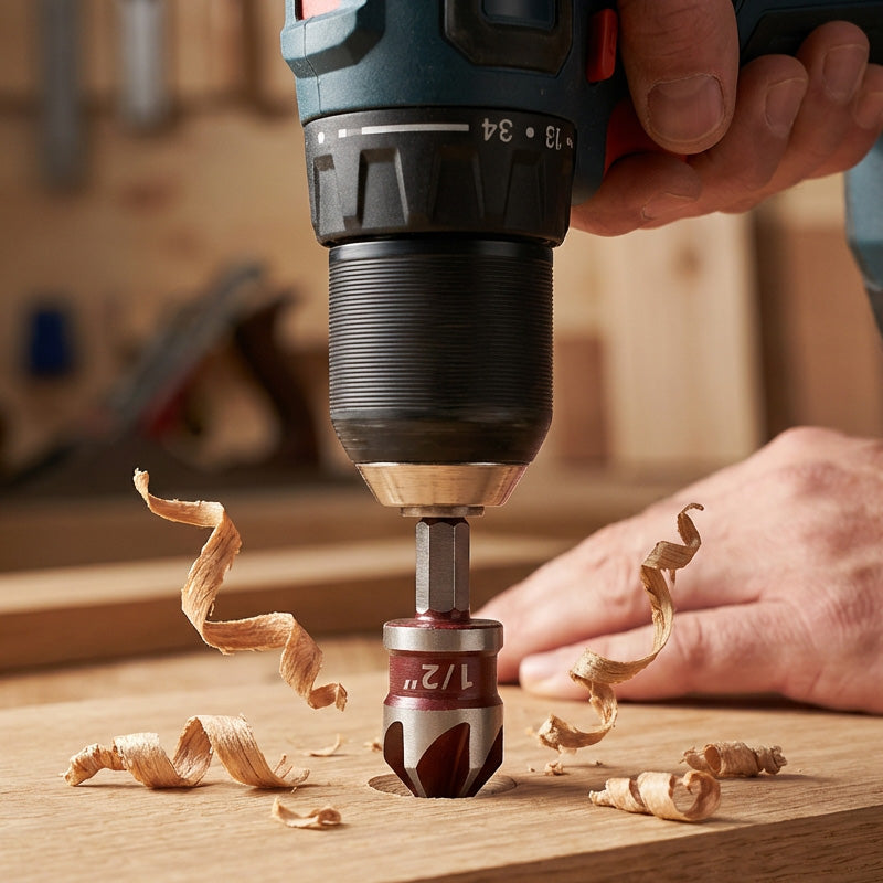 🔨✨ Set de Broca Avellanada de 5 o 3 Piezas para Carpintería – Precisión y Resistencia para Todos tus Proyectos de Madera 🪚💪