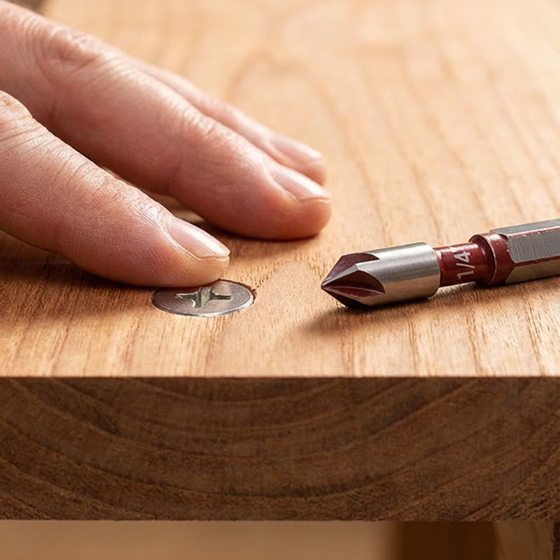 🔨✨ Set de Broca Avellanada de 5 o 3 Piezas para Carpintería – Precisión y Resistencia para Todos tus Proyectos de Madera 🪚💪