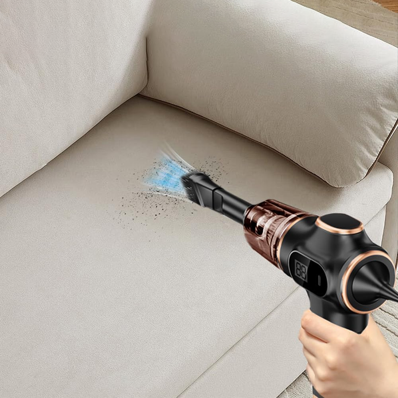🚗🔥Aspiradora Inalámbrica Portátil para Auto 19,000 Pa – Potente, 6 en 1 con Pantalla Inteligente ✨🧹