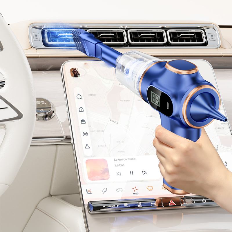 🚗🔥Aspiradora Inalámbrica Portátil para Auto 19,000 Pa – Potente, 6 en 1 con Pantalla Inteligente ✨🧹