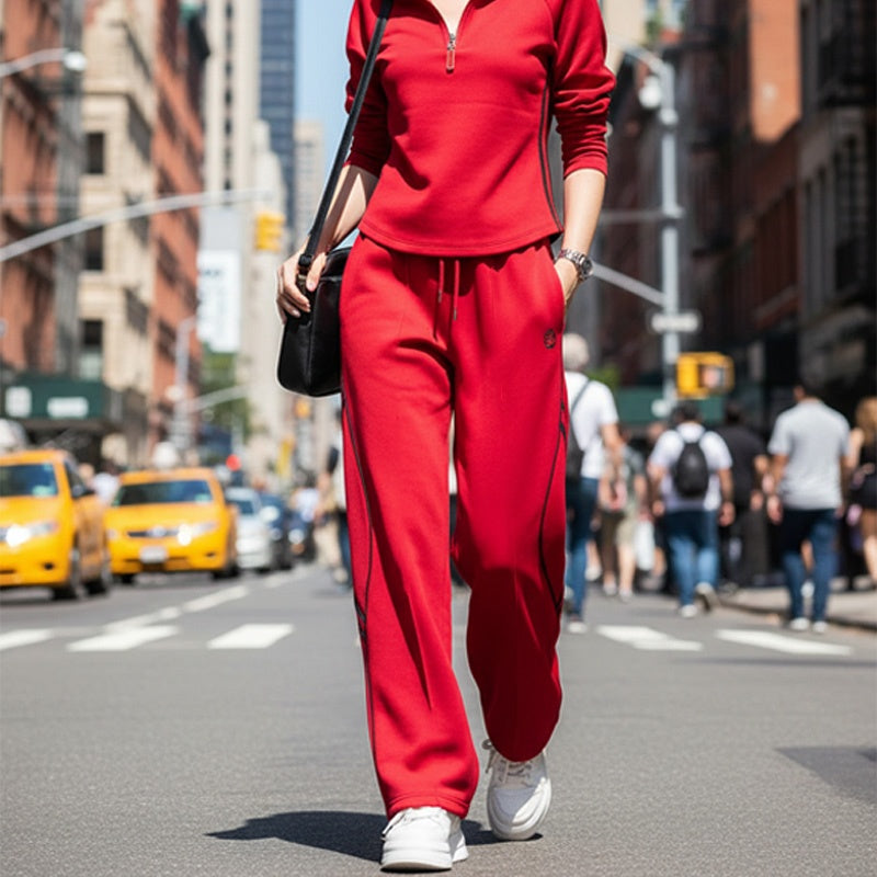 🔥 Conjunto Deportivo Casual para Mujer de 2 Piezas – Cómodo y Estilizado para Primavera y Otoño 🌸🍂