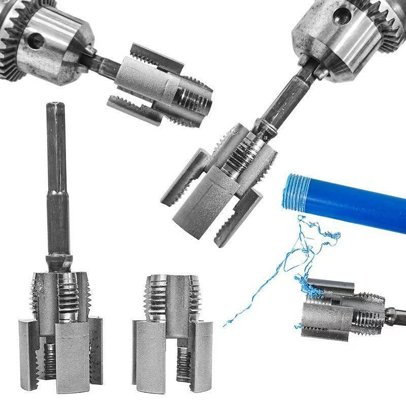 ⏰ ¡Oferta Limitada 50% OFF! 🔧 Herramienta Integrada para Roscar Tuberías – Internas y Externas, Profesional y Eficiente 🏠⚡