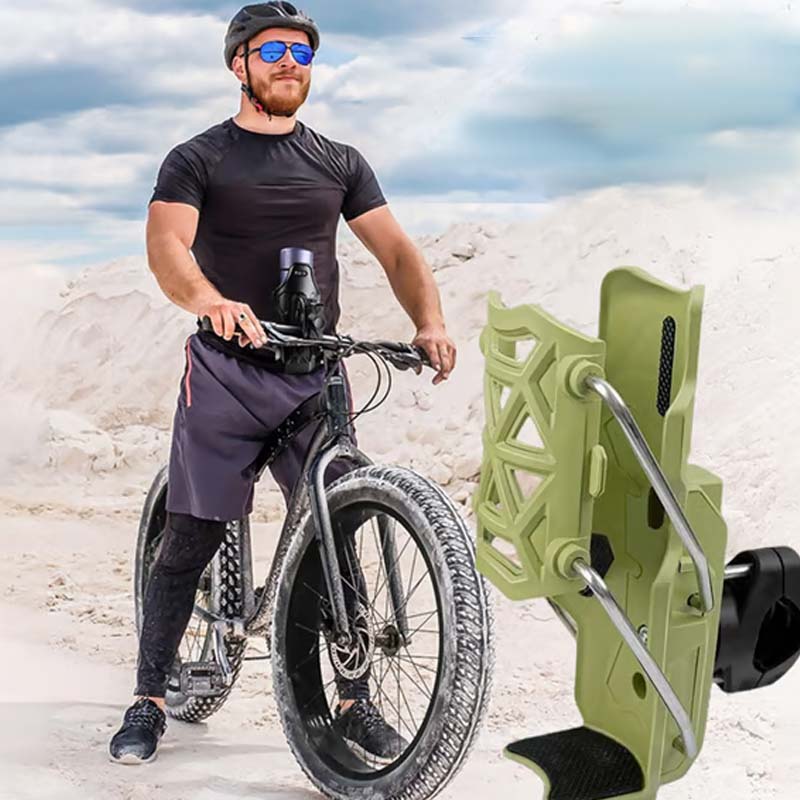 ⏰🔥 ¡Oferta Especial 50% OFF! 🏍️ Portavasos Automático para Motocicleta – Estable y Seguro en Cada Viaje 🎉☕