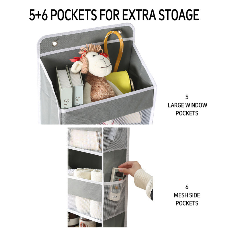 ⏰🔥 ¡50% DE DESCUENTO POR TIEMPO LIMITADO! 🧺 Organizador Colgante de 5 Niveles – Ahorra Espacio y Mantén Todo en Orden ✨🏠