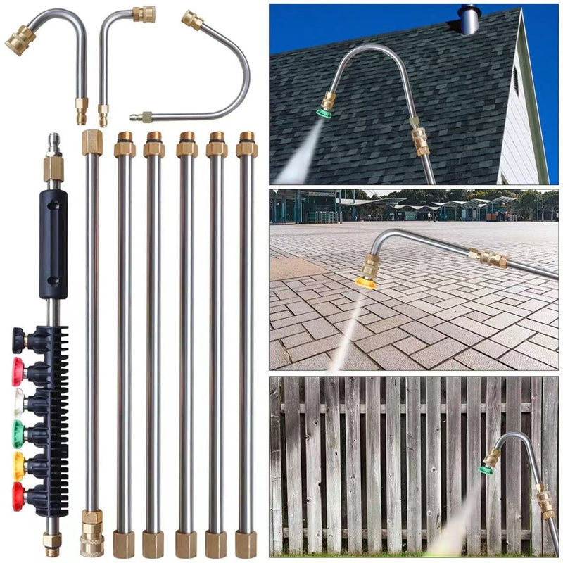 ⏰ ¡Oferta Limitada 50% OFF! 🔧 Juego de Varillas de Limpieza de Alta Presión 4000 PSI – Potente, Eficaz y Versátil 💥🧼