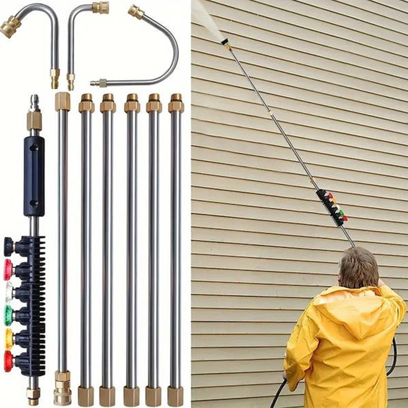 ⏰ ¡Oferta Limitada 50% OFF! 🔧 Juego de Varillas de Limpieza de Alta Presión 4000 PSI – Potente, Eficaz y Versátil 💥🧼