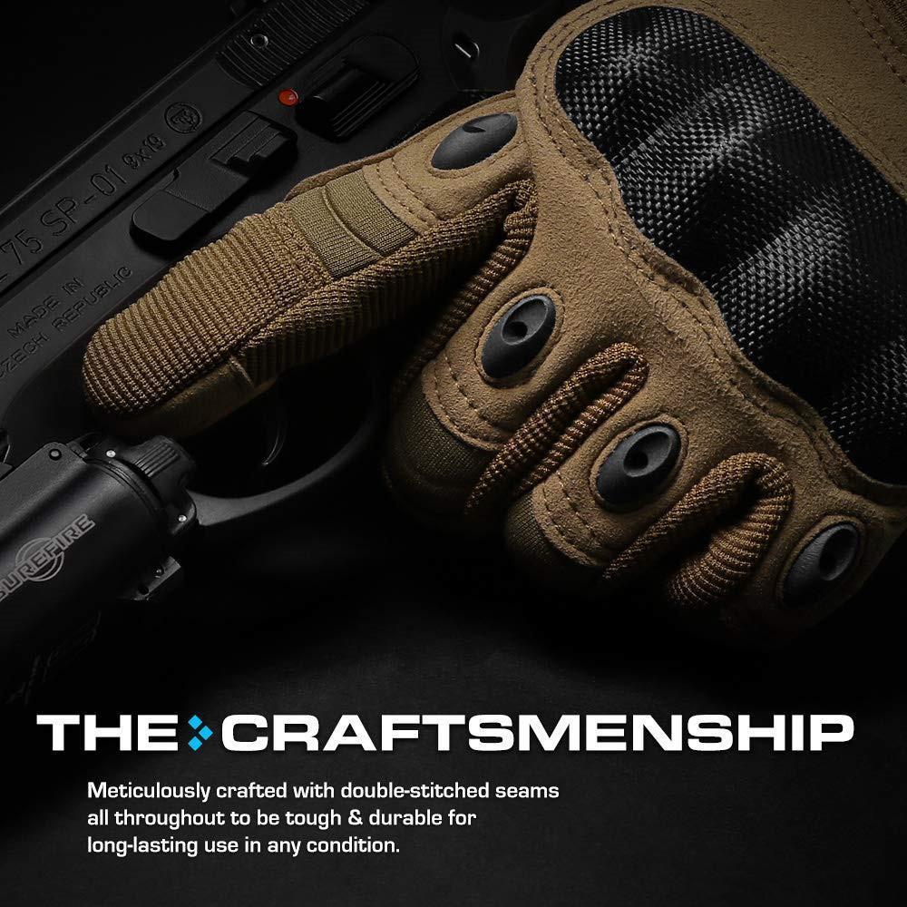 🪖 Guantes Tácticos Militares – Antideslizantes, Resistentes a Cortes y Compatibles con Pantallas Táctiles ⚔️✨