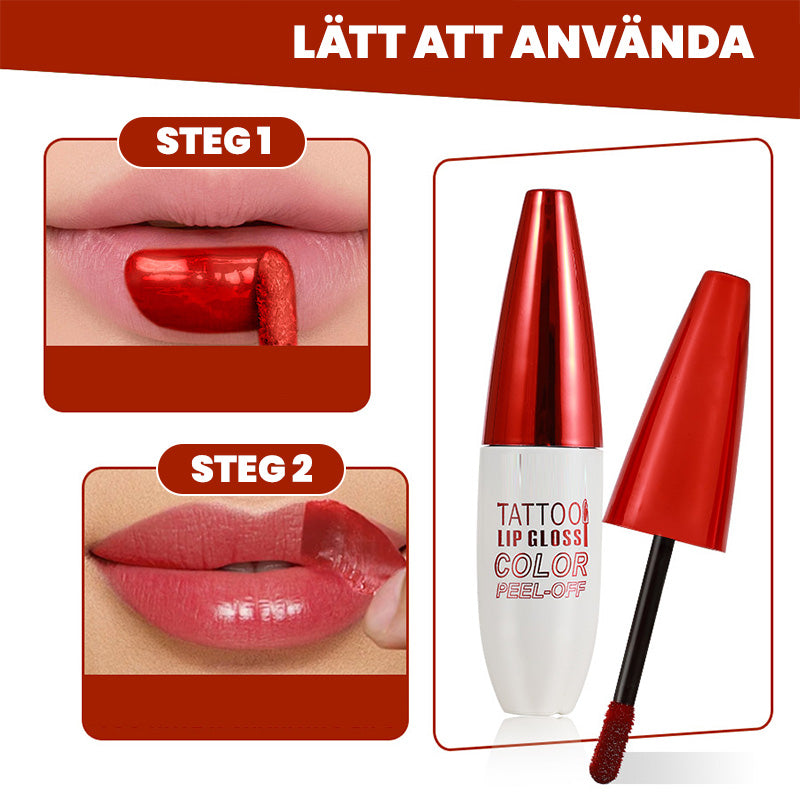 💋 50% DE DESCUENTO – Brillo labial removible resistente al agua | Larga duración, pigmentación intensa y cómodo de usar