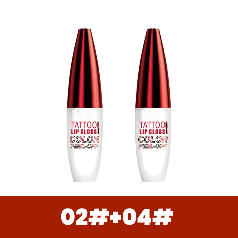 💋 50% DE DESCUENTO – Brillo labial removible resistente al agua | Larga duración, pigmentación intensa y cómodo de usar